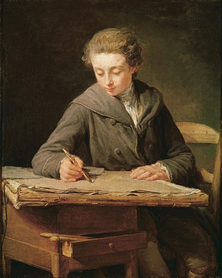 The young draughtsman, Carle Vernet a Nicolas-Bernard Lepicie