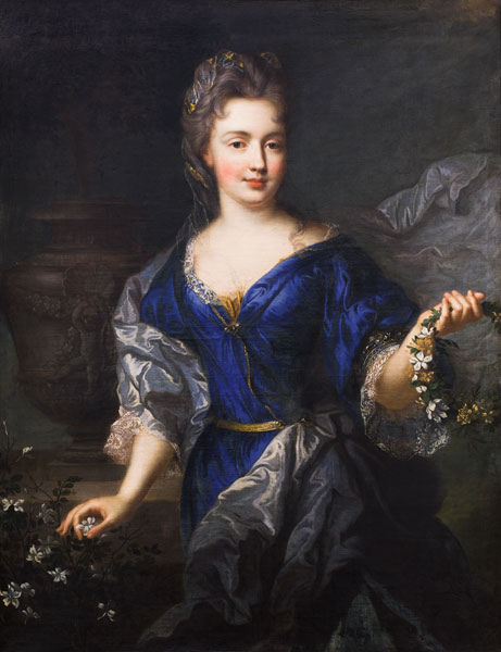 Marie-Anne de Bourbon (1666-1739) Princess of Conti a Nicolas de Largilliere