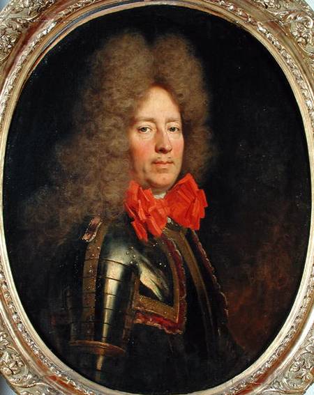 Pierre de Montesquiou (1645-1725) Count of Artagnan, Governor of Arras a Nicolas de Largilliere