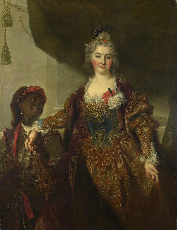 Portrait of Princess Rákóczi (1649-1722) a Nicolas de Largillière