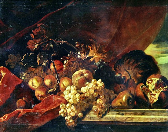 Still life of fruit a Nicolas de Largilliere