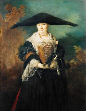 La Belle Strasbourgeoise, possibly the nuptial portrait of the artist's sister Marie-Elizabeth
