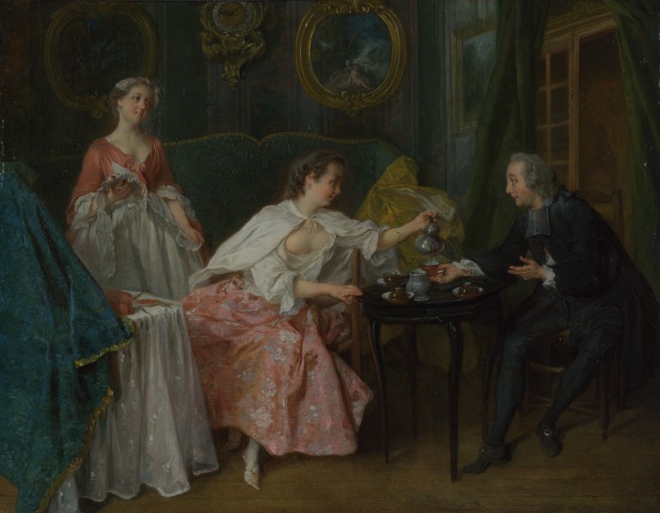 The Four Times of Day: Morning a Nicolas Lancret