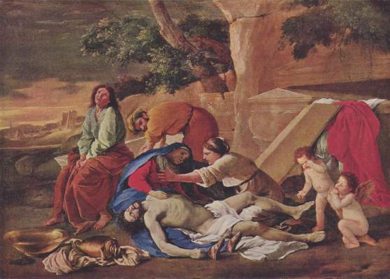 Beweinung Christi a Nicolas Poussin