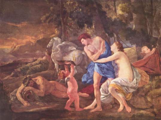 Cephalus and Aurora a Nicolas Poussin