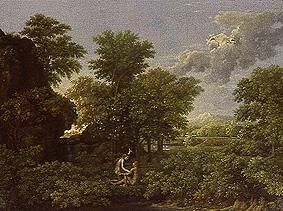 The spring (the earthly paradise) a Nicolas Poussin
