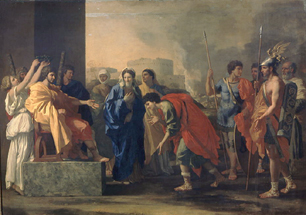 Die Grossmut des Scipio a Nicolas Poussin