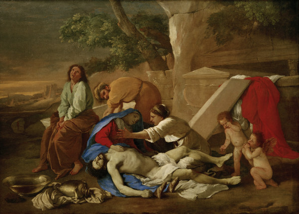 N.Poussin, Die Beweinung Christi a Nicolas Poussin
