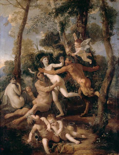 Pan and Syrinx a Nicolas Poussin