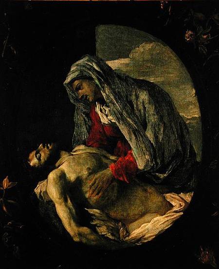 Pieta a Nicolas Poussin