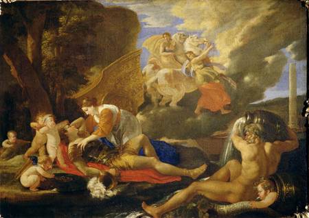 Rinaldo and Armida a Nicolas Poussin