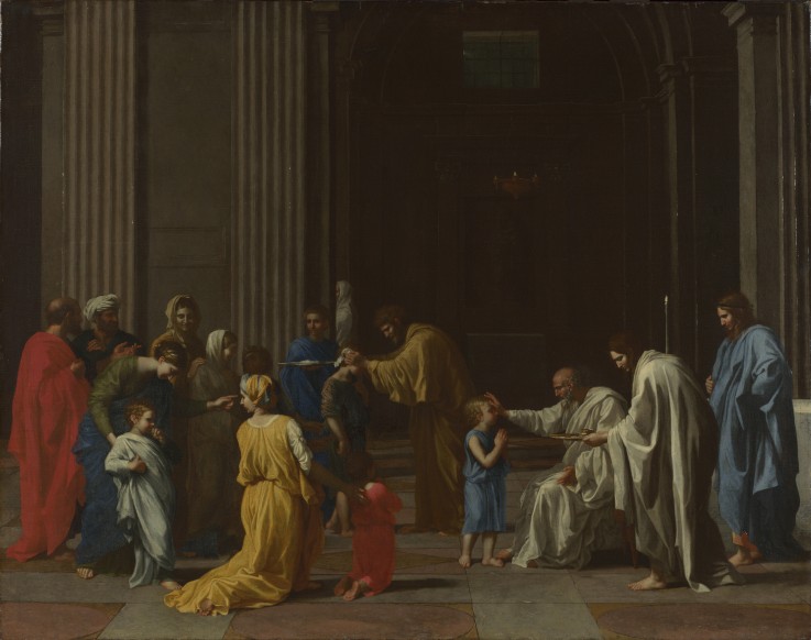 Seven Sacraments: Confirmation a Nicolas Poussin