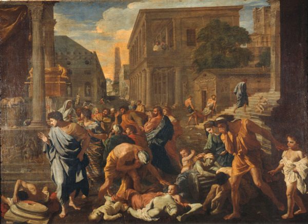 The Plague in Ashdod / Poussin / 1631 a Nicolas Poussin