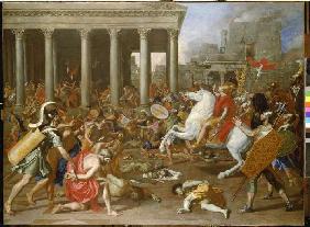 The destruction of the temple in Jerusalem by Titus