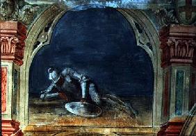 The Resting Soldier, after Giotto