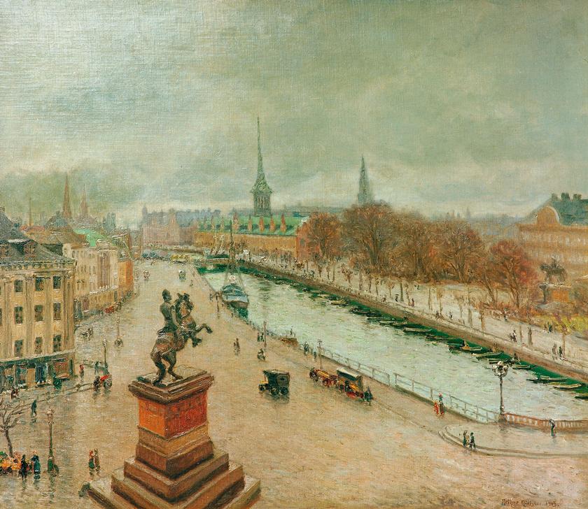 Ansicht von Kopenhagen a Arthur Nielsen