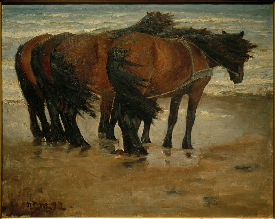 Vier Pferde. Kandestederne a Niels Pedersen Mols