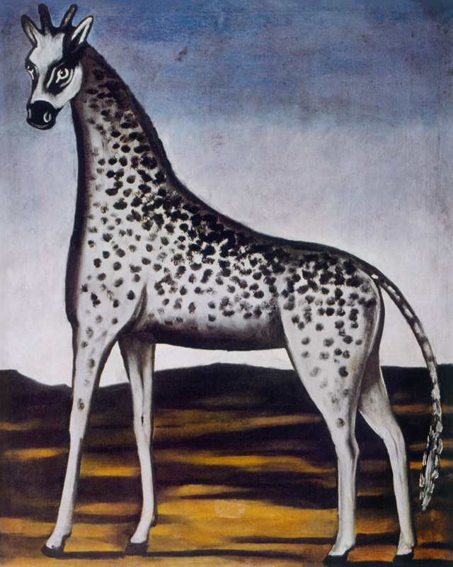 Giraffe a Niko Pirosmani