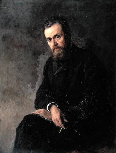 Portrait of Gleb I. Uspensky (1843-1902) a Nikolai Aleksandrovich Yaroshenko