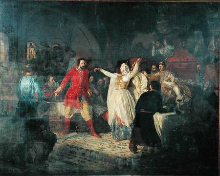 Grand Duchess Sophia exposing Vassily Kosoy a Nikolai Dmitrievich Dmitriev-Orenburgsky