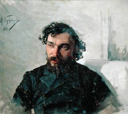Portrait of Ivan Pochitonov (1850-1923) a Nikolai Dmitrievich Kuznetsov