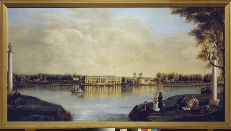 View of the Kuskovo Palace a Nikolai Iwanowitsch Podkljutschnikow