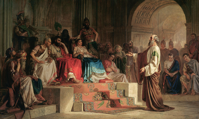 Trial of the Apostle Paul a Nikolai K. Bodarevski