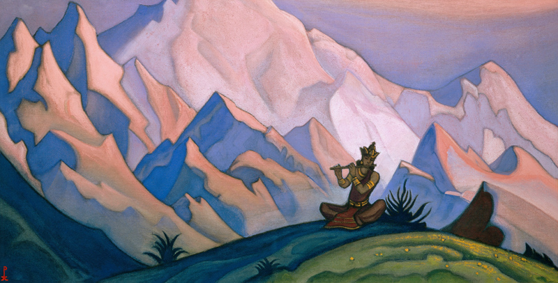 Krishna a Nikolai Konstantinow. Roerich