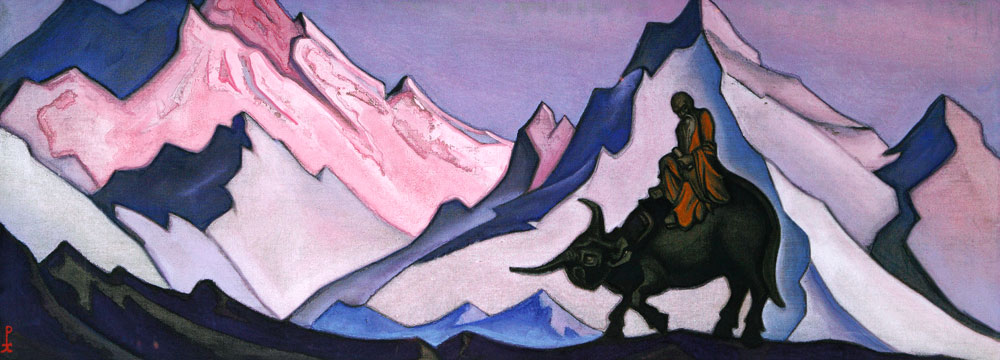Laozi a Nikolai Konstantinow. Roerich