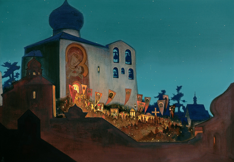 Russian Easter a Nikolai Konstantinow. Roerich