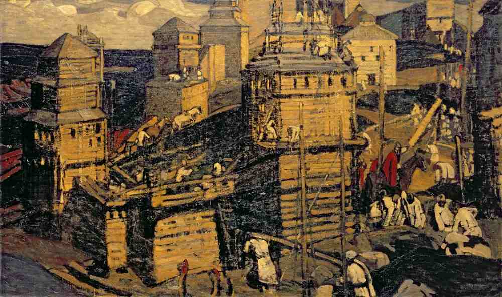 Building the Town a Nikolai Konstantinow. Roerich