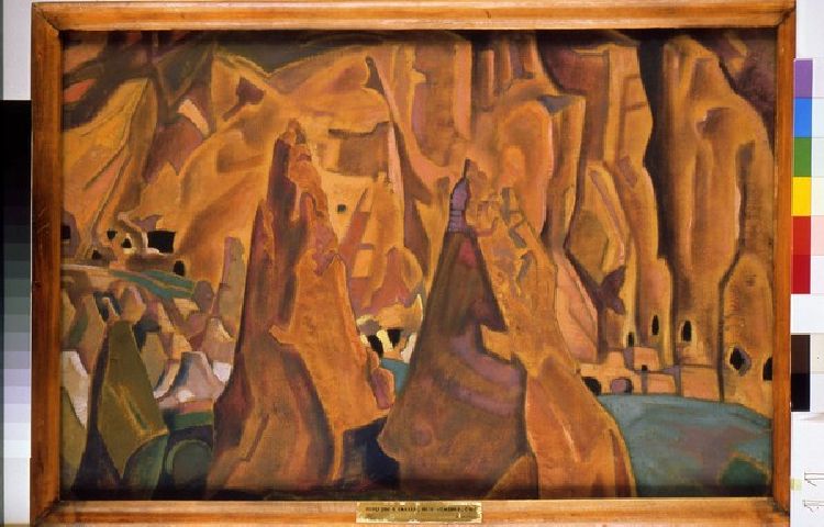 Die Carlsbad-Höhle. New Mexico a Nikolai Konstantinow. Roerich