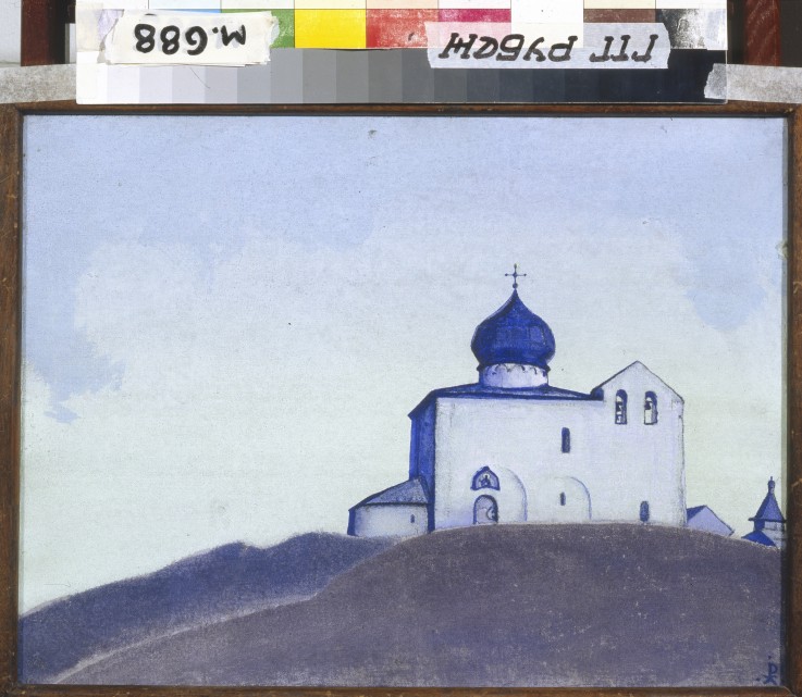 The Saint Sergius of Radonezh Church in USA a Nikolai Konstantinow. Roerich