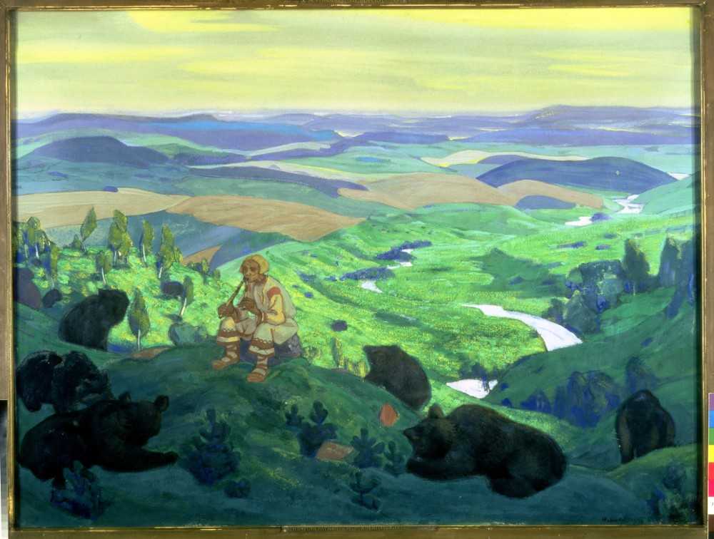 The Forefathers a Nikolai Konstantinow. Roerich