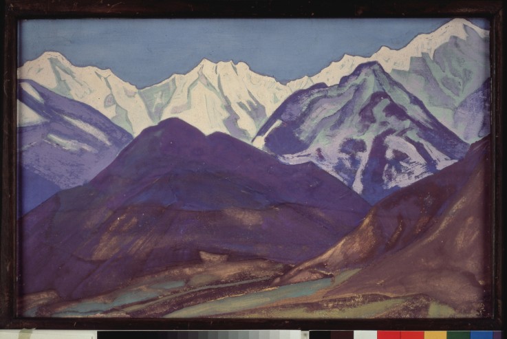 The Kulluta (Kullu Valley). India a Nikolai Konstantinow. Roerich