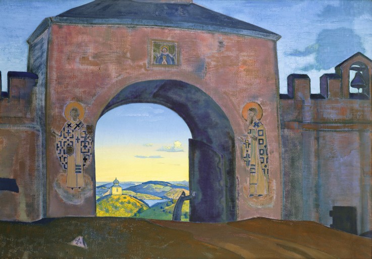 And We are Opening the Gates (From Sancta series) a Nikolai Konstantinow. Roerich