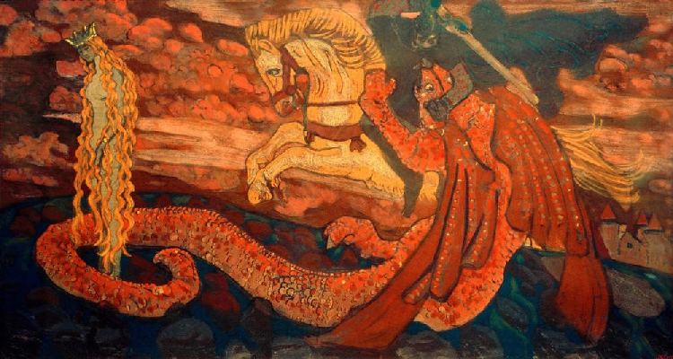 Zmiewna (The Daughter of the Dragon) a Nikolai Konstantinow. Roerich