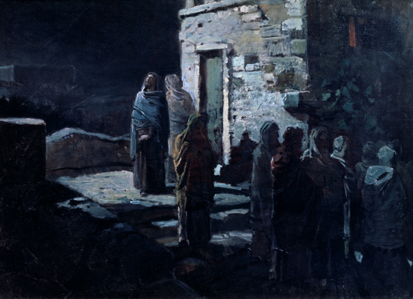 Christ after the Last Supper at Gethsemane a Nikolai Nikolajewitsch Ge