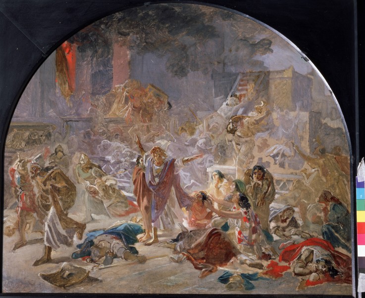 The Destruction of the Temple of Jerusalem a Nikolai Nikolajewitsch Ge