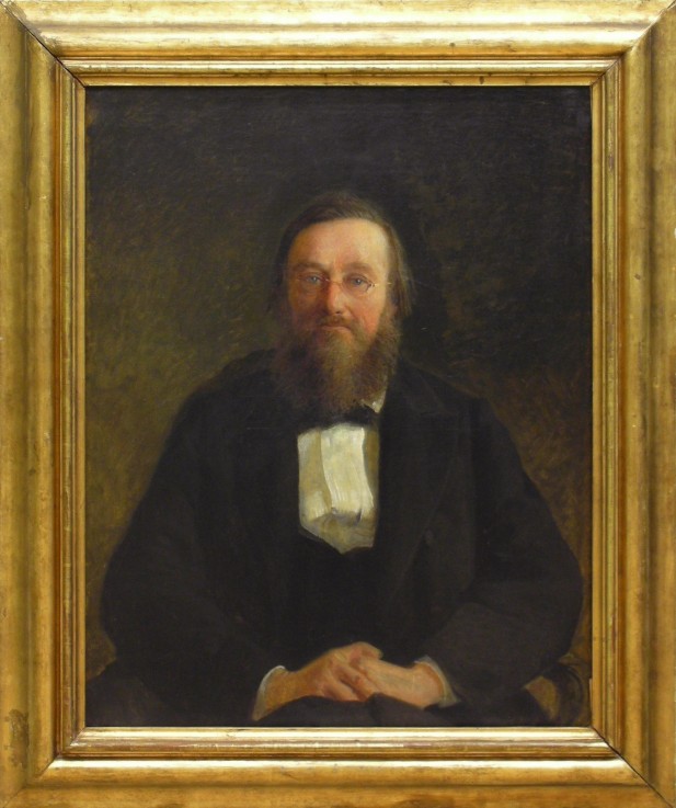 Portrait of the Historian Nikolai I. Kostomarov (1817-1885) a Nikolai Nikolajewitsch Ge