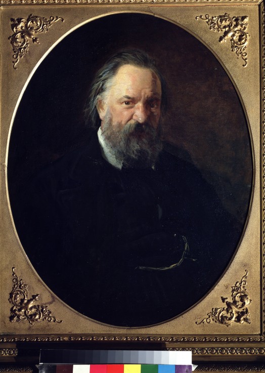 Portrait of the author Alexander Herzen (1812-1870) a Nikolai Nikolajewitsch Ge