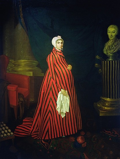 Portrait of the Actress and Singer Praskovya Zemchugova also known as Countess Sheremetyeva a Nikolay Ivanovich Argunov