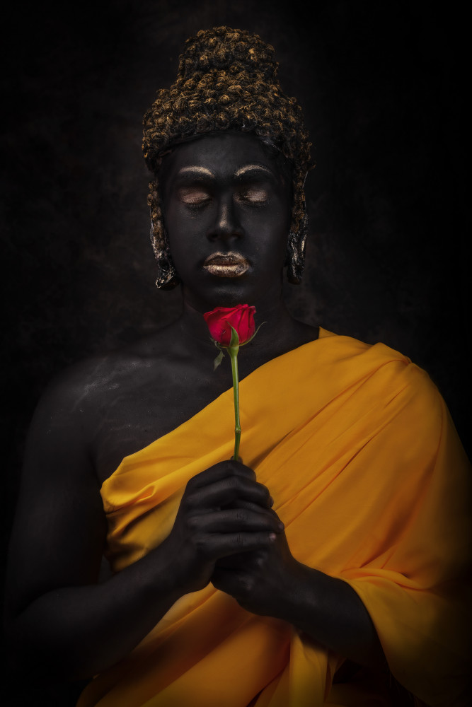 Conceptual Buddha Art a Nilendu Banerjee