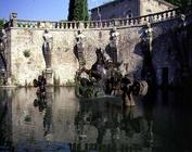 The 'Fontana di Pegaso' (Fountain of Pegasus) designed for Cardinal Giovanni Francesco Gambara by Gi