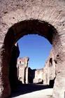 General view of the baths, Roman, 3rd century AD (photo)