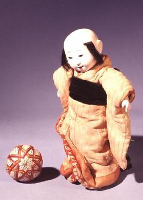 31:Japanese doll with composition, used c.1900