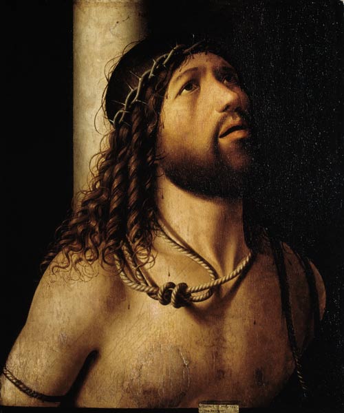 Antonello da Saliba / Christ at the col. a 