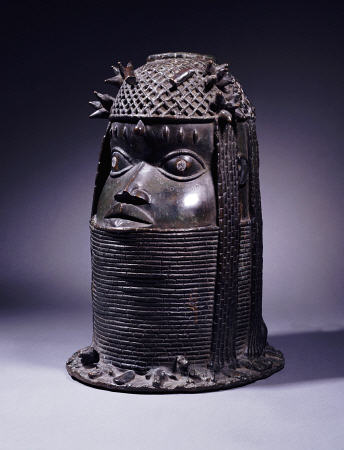 A Benin Bronze Head, C a 