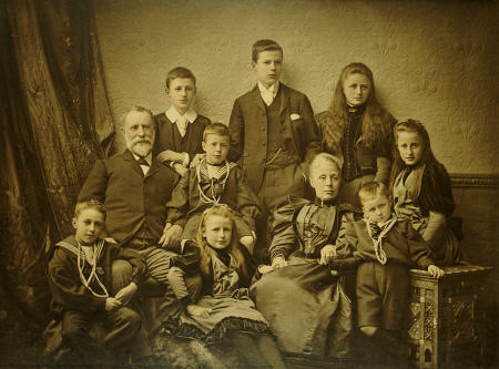 A Family Group Portrait a 