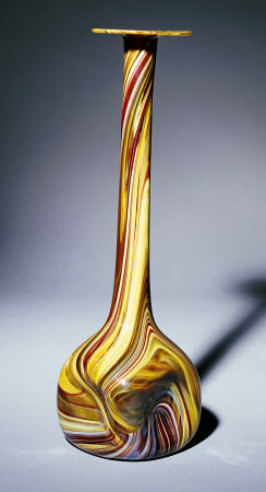 A Fine Clutha Solifleur Vase Designed By Christopher Dresser (1834-1904) a 